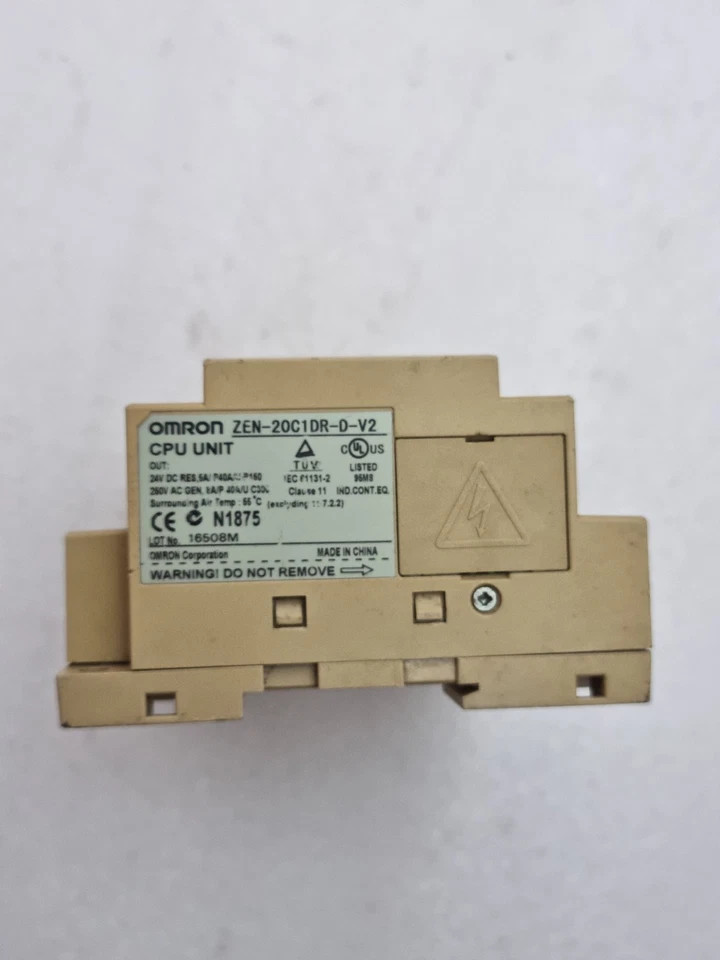 Omron ZEN-20C1DR-D-V2 Cpu Unit Dc 12-24V 5W ZEN20C1DRDV2